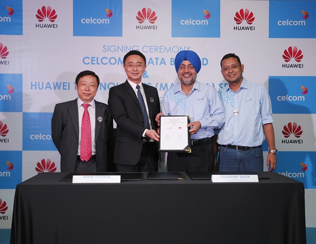 华为与马来西亚Celcom签署数字化运维服务（AUTIN）战略合作合同