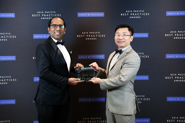 Frost & Sullivan向华为颁发“亚太视频会议终端市场领导奖